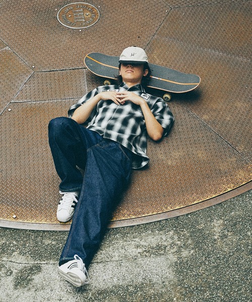 hufデニムジーンズ サイズ32 HUF 「HUF」 デニムパンツ 28inch インディゴブルー メンズ