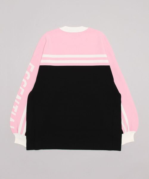 「ESSENTIAL」 長袖ニット FREE ピンク レディース_画像2