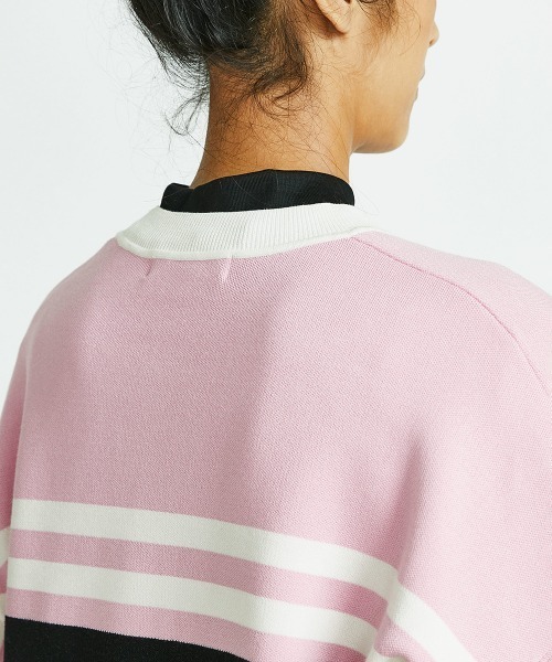 「ESSENTIAL」 長袖ニット FREE ピンク レディース_画像9