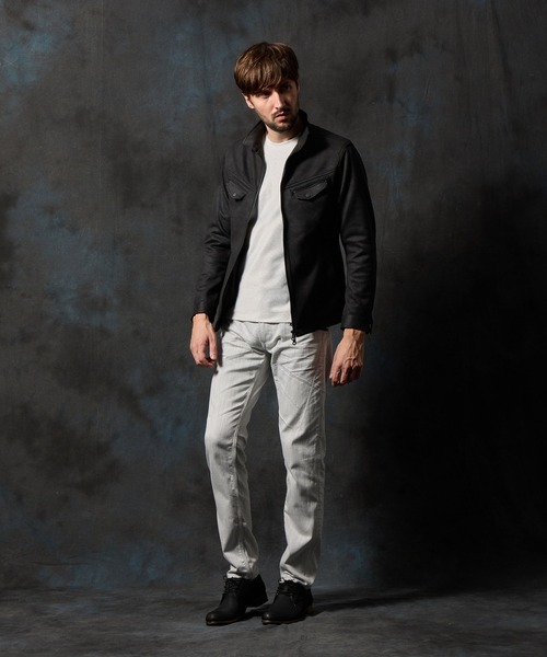 HIDEAWAYS NICOLE（ハイダウェイ ニコル） 革ジャン ライダース ポンチ