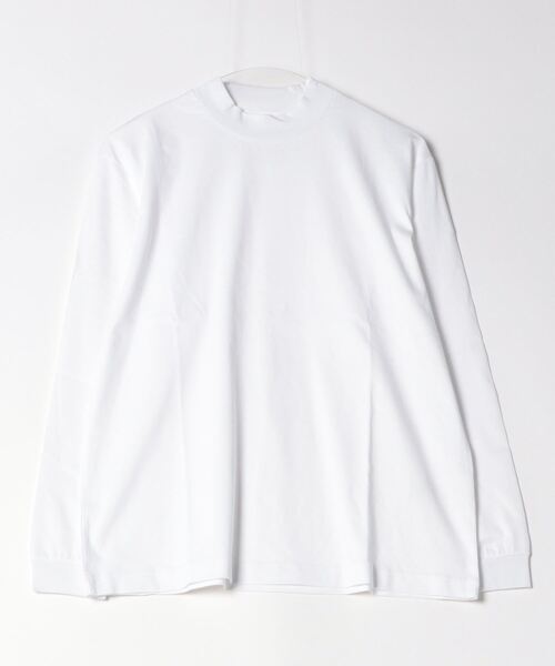 「SHIPS any」 長袖Tシャツ LARGE ホワイト メンズ_画像2