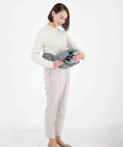 抱っこ紐 抱っこひも napnap たためるヒップシートTranダブルショルダーストラップの画像