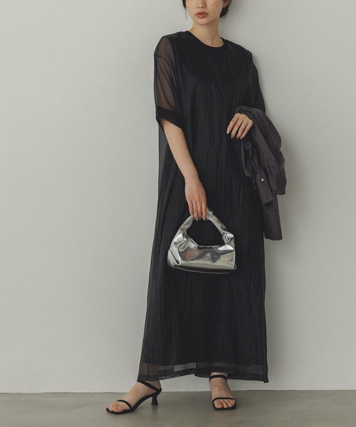 hunch（ハンチ） ワンピース シアー レイヤードワンピース : ZOZOTOWN