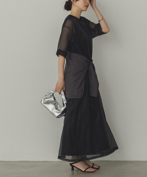 hunch（ハンチ） ワンピース シアー レイヤードワンピース : ZOZOTOWN