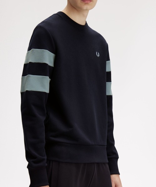 FRED PERRY（フレッドペリー） トレーナー スウェット Peached Tipped