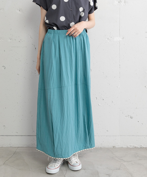 POU DOU DOU（プードゥドゥ） スカート 山道テープ使いコクーン