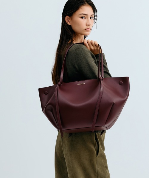 CHARLES ＆ KEITH（チャールズ&キース） トートバッグ Calla カルラ
