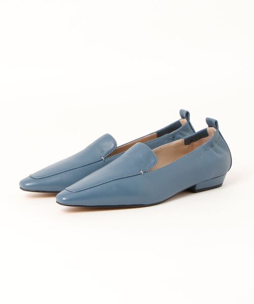 「Chiaki Katagiri」 バレエシューズ 23.0cm ブルー レディース