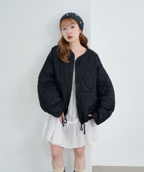 Kastane（カスタネ） ブルゾン アウター 「リバーシブル」キルティング