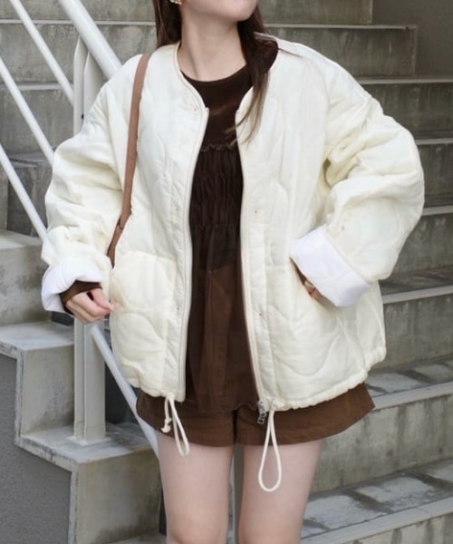 Kastane（カスタネ） ブルゾン アウター 「リバーシブル」キルティング