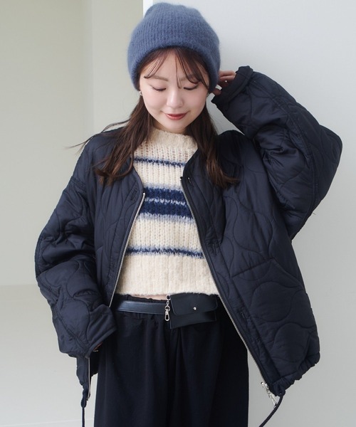 Kastane（カスタネ） ブルゾン アウター 「リバーシブル」キルティング