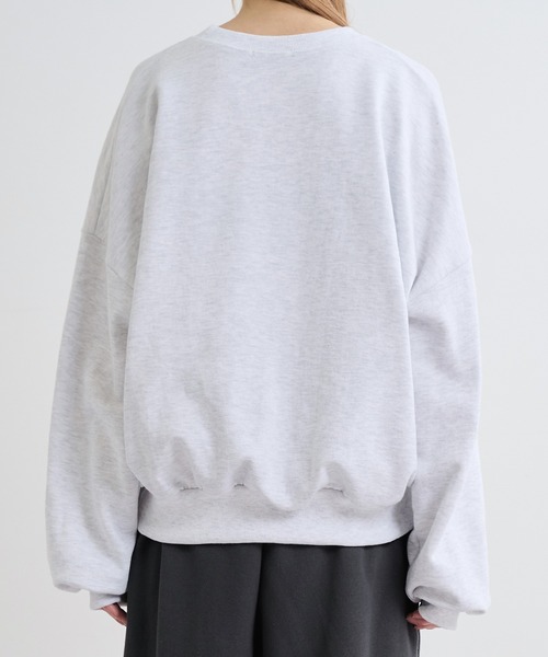 「UNE MANSION」 スウェットカットソー FREE チャコール レディース_画像7