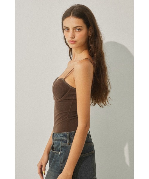 ALEXIA STAM（アリシアスタン） Terry Cloth Bodysuit /パイルボディー