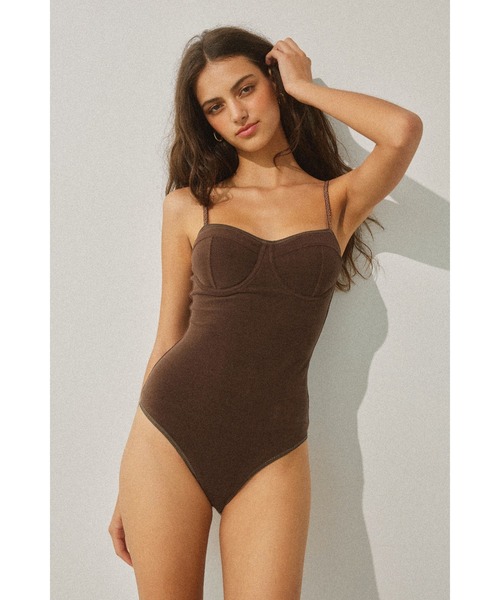ALEXIA STAM（アリシアスタン） Terry Cloth Bodysuit /パイルボディー