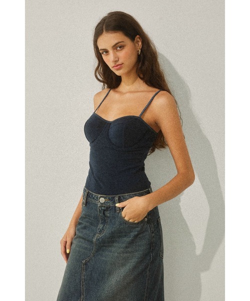 ALEXIA STAM（アリシアスタン） Terry Cloth Bodysuit /パイルボディー