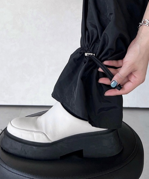 「musubore」 カーゴパンツ 0 グリーン レディース