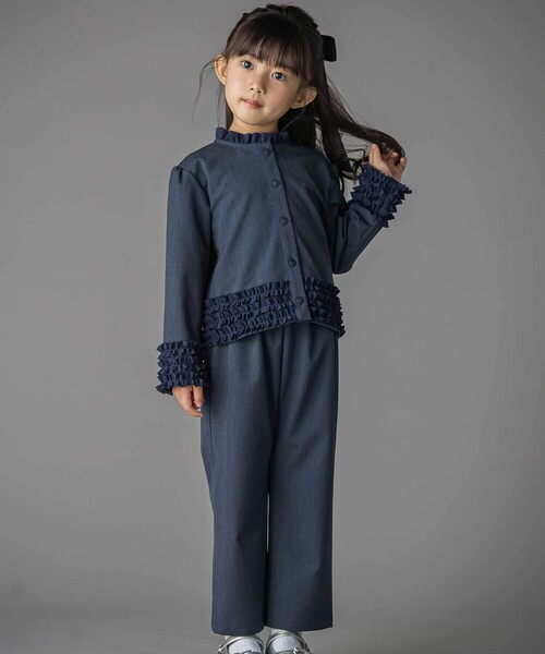 BeBe Petits Pois Vert（ベベ プチ ポワ ヴェール） セットアップ 