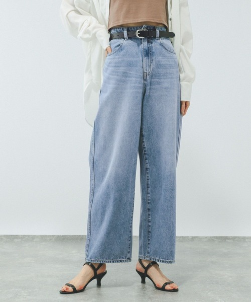ジーンズ デニム デニムパンツ GOODデニムバギーパンツ/498388 レディース | GLOBAL WORK | 03