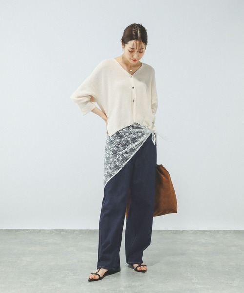 ジーンズ デニム デニムパンツ GOODデニムバギーパンツ/498388 レディース | GLOBAL WORK | 14