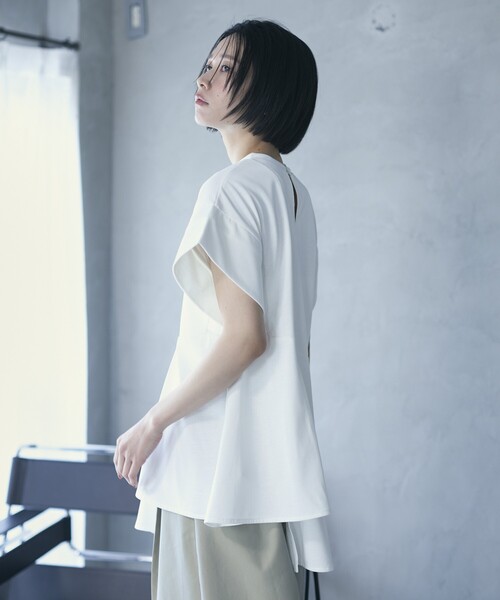 「Firsthand」 ノースリーブトップス FREE オフホワイト レディース_画像4