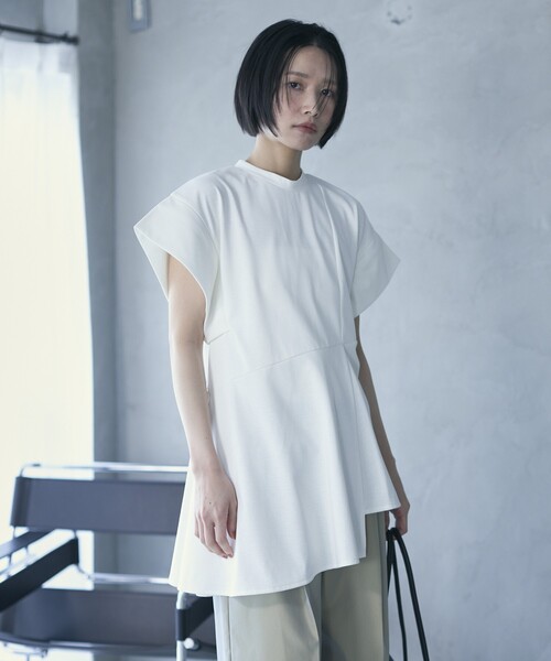 「Firsthand」 ノースリーブトップス FREE オフホワイト レディース_画像8