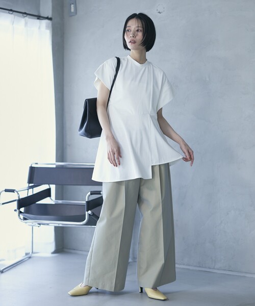 「Firsthand」 ノースリーブトップス FREE オフホワイト レディース_画像9