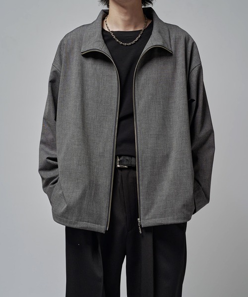 Lui's（ルイス） シャツ FINE ロングスリーブZIPシャツ メンズ