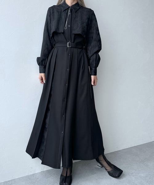 HARE（ハレ） シャツワンピース FREE グレー レディース : ZOZOTOWN