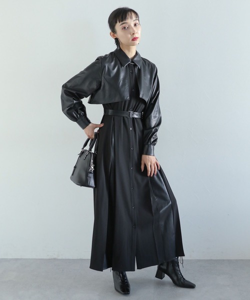 HARE（ハレ） シャツワンピース FREE グレー レディース : ZOZOTOWN