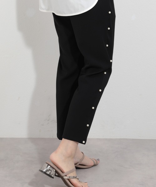 「O.S.K」 パンツ L ベージュ レディース_画像4