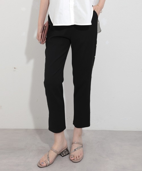 「O.S.K」 パンツ L ベージュ レディース_画像5