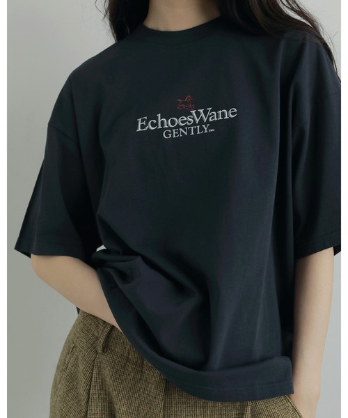 anuke（アンヌーク） tシャツ Vintage Print T-shirts レディース