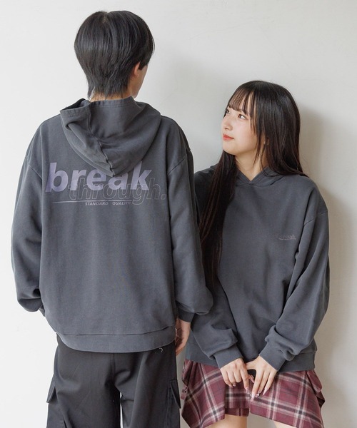 GLOBAL WORK（グローバルワーク） パーカー USAグラフィックパーカー