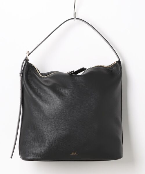 【美品】A.P.C. ショルダーバッグ sac meryl ブラック 中古・古着通販】A.P.C. (アーペーセー) SAC MERYL キルティング