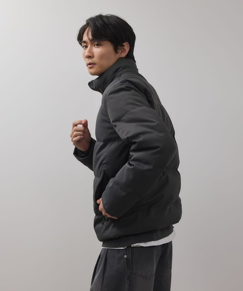 NAVY ダウンジャケット ダウン SOLOTEX Premium Wool-Like Down Jacket