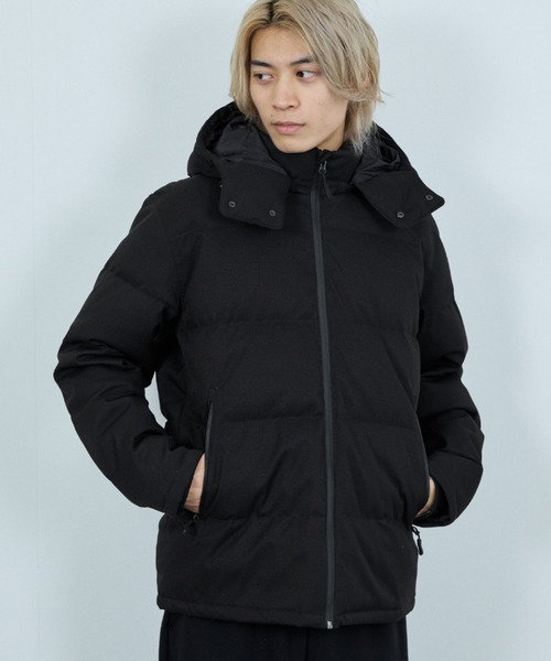 NAVY ダウンジャケット ダウン SOLOTEX Premium Wool-Like Down Jacket