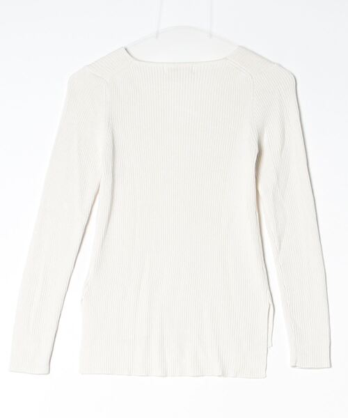 「un dix cors」 長袖ニット - ホワイト レディース_画像2