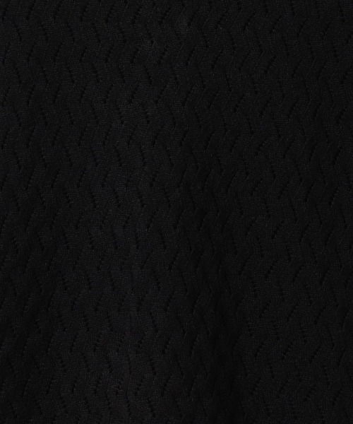 「LOULOU WILLOUGHBY」 ノースリーブニット 2 ブラック レディース_画像9