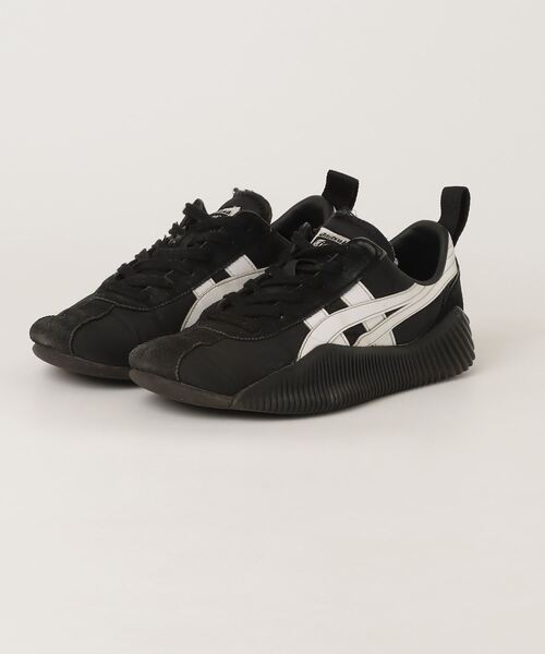 Onitsuka Tiger ブラック/ホワイト スニーカー Onitsuka Tiger 「Onitsuka Tiger」 ローカットスニーカー 24.5