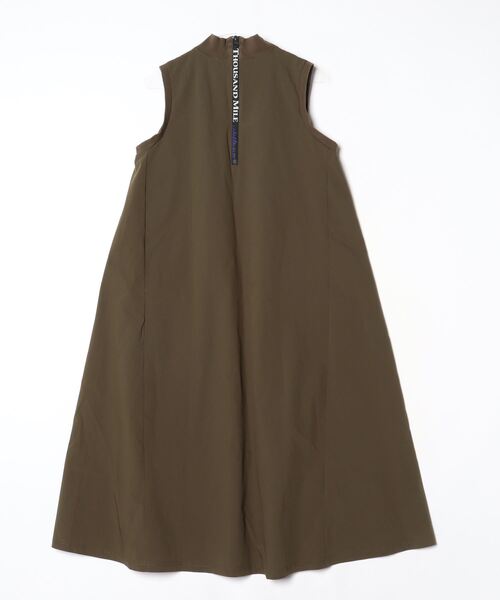 「THOUSAND MILE」 ノースリーブワンピース FREE グリーン レディース_画像2