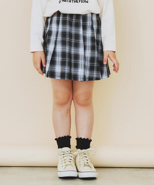 スカート TK THE SHOP TK スカート 「110-160」チェックスカートパンツ キッズ 子供