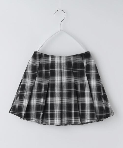 THE SHOP TK スカート 「110-160」チェックスカートパンツ キッズ 子供