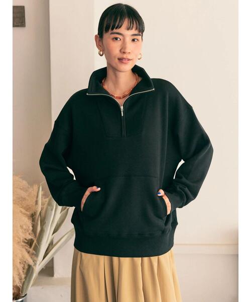 「AMERICAN HOLIC」 スウェットカットソー L ブラック レディース_画像4