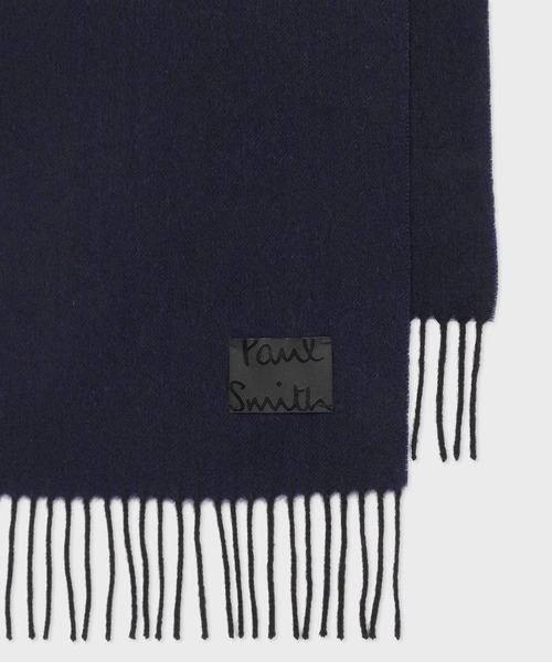 Paul Smith（ポール・スミス） マフラー “Cropped Logo” カシミヤ