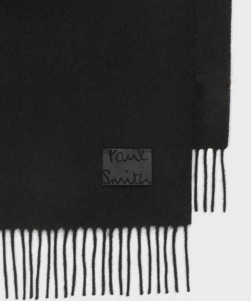 Paul Smith（ポール・スミス） マフラー “Cropped Logo” カシミヤ