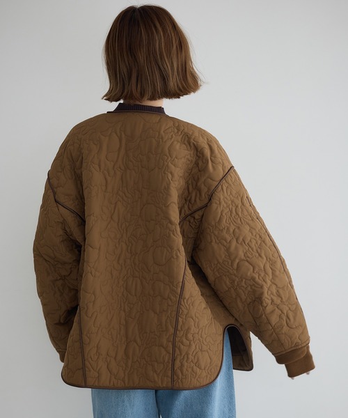 YECCA VECCA（イェッカヴェッカ） ブルゾン アウター ニュアンス柄