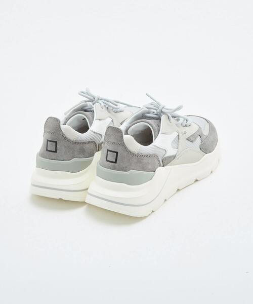 「D.A.T.E.」 ローカットスニーカー 38 グレー レディース_画像5