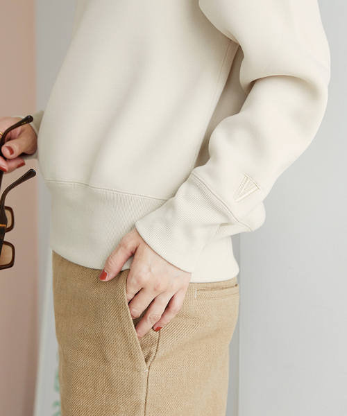 「VERMEIL par iena」 スウェットカットソー FREE アイボリー レディース_画像3