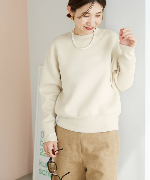 「VERMEIL par iena」 スウェットカットソー FREE アイボリー レディース_画像5