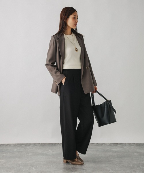 GLOBAL WORK（グローバルワーク） パンツ 多機能あったかストレート